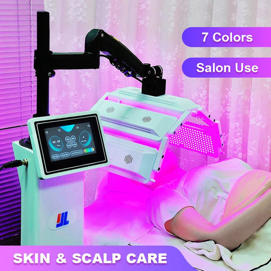 Hair Growth Machine Professional Hair Regrowth/Loss Treatment Laser Caps LED Red Light Therapy For Home and Salon Use by Reinvent Yourself