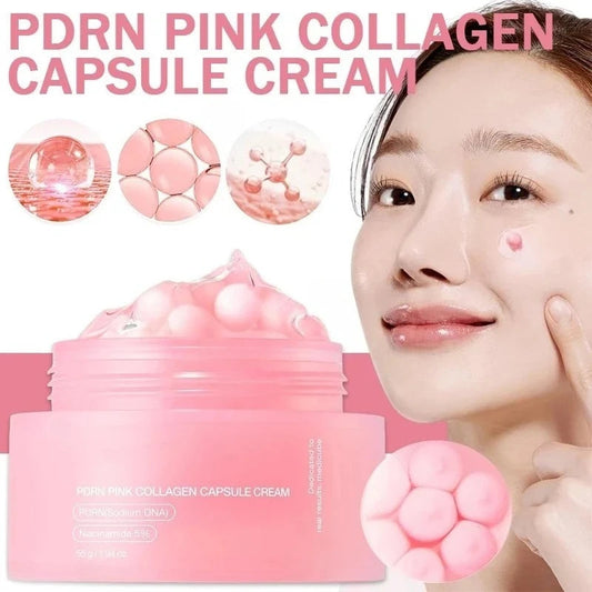 Collagen Boosting Face Cream Hydrating Moisturizer With Hyaluronic Acid For Dry Skin Korean Skin Care by Reinvent Yourself