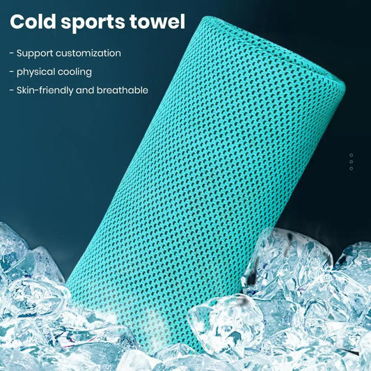 Instant Cooling Towel Quick Dry Sweat Absorption Running Towel Yoga Towel Workout Sports Physical Cooling Gym Fitness Towels by Reinvent Yourself