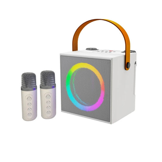 High-quality desktop computer speakers, perfect for outdoor karaoke, live streaming, and Bluetooth audio, all-in-one microphone - Reinvent Yourself