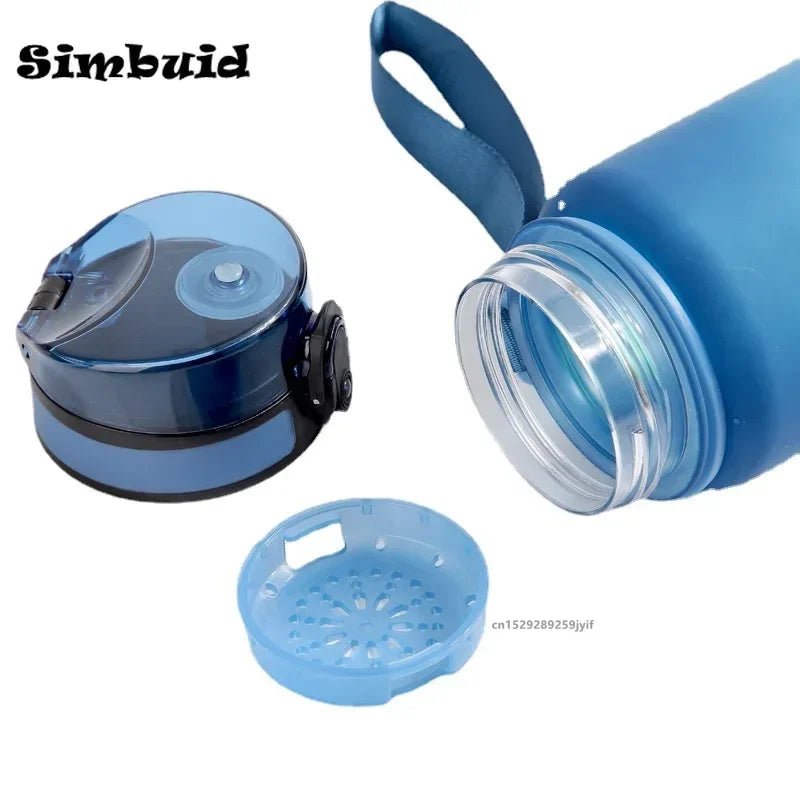 1 Liter Large Capacity Sports Water Bottle Leak Proof Colorful Plastic Cup Drinking Outdoor Travel Portable Gym Fitness Jugs - Reinvent Yourself