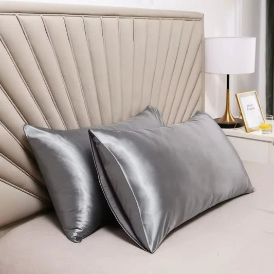 100% Silk Pillowcase Pillow Cover Silky Satin Hair Beauty Pillowcase Comfortable Pillow Case Home Decor Pillow Covers. - Reinvent Yourself