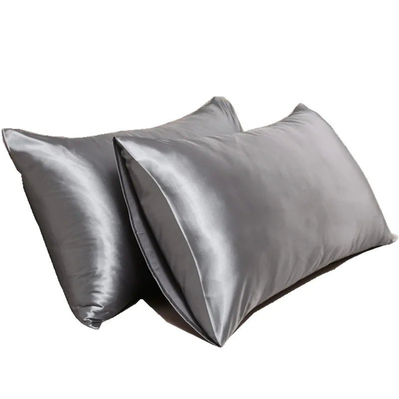 100% Silk Pillowcase Pillow Cover Silky Satin Hair Beauty Pillowcase Comfortable Pillow Case Home Decor Pillow Covers. - Reinvent Yourself