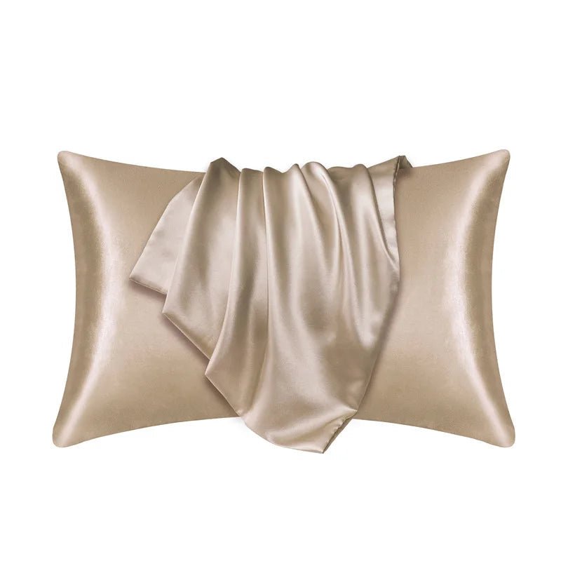 100% Silk Pillowcase Pillow Cover Silky Satin Hair Beauty Pillowcase Comfortable Pillow Case Home Decor Pillow Covers. - Reinvent Yourself