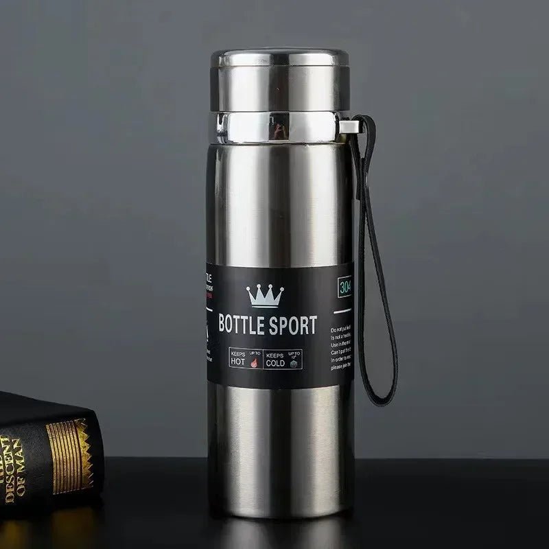 1L Thermal Water Bottle Keep Cold and Hot Water Bottle Thermos for Water Tea Coffee Vacuum Flasks Stainless Steel Thermos Bottle - Reinvent Yourself