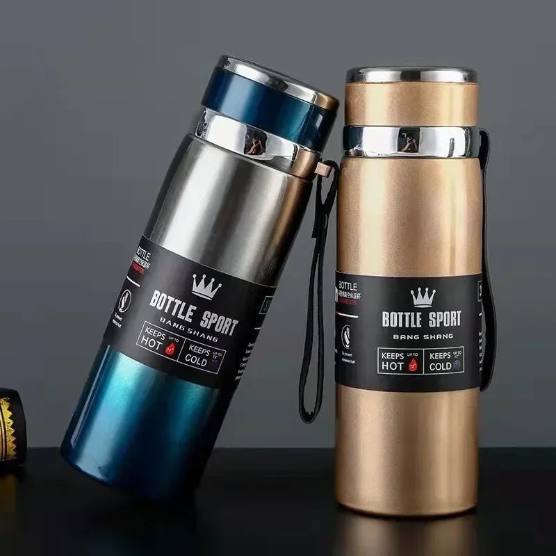 1L Thermal Water Bottle Keep Cold and Hot Water Bottle Thermos for Water Tea Coffee Vacuum Flasks Stainless Steel Thermos Bottle - Reinvent Yourself