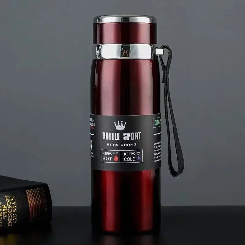 1L Thermal Water Bottle Keep Cold and Hot Water Bottle Thermos for Water Tea Coffee Vacuum Flasks Stainless Steel Thermos Bottle - Reinvent Yourself