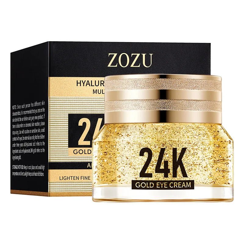 24k Gold Hyaluronic Acid Eye Cream Anti Dark Circles Eye Bags Firming Moisturizing Eyes Skin Care Prodcuts - Reinvent Yourself