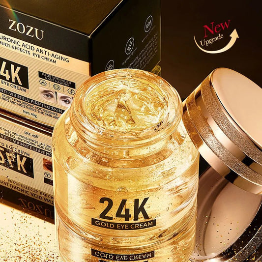 24k Gold Hyaluronic Acid Eye Cream Anti Dark Circles Eye Bags Firming Moisturizing Eyes Skin Care Prodcuts - Reinvent Yourself