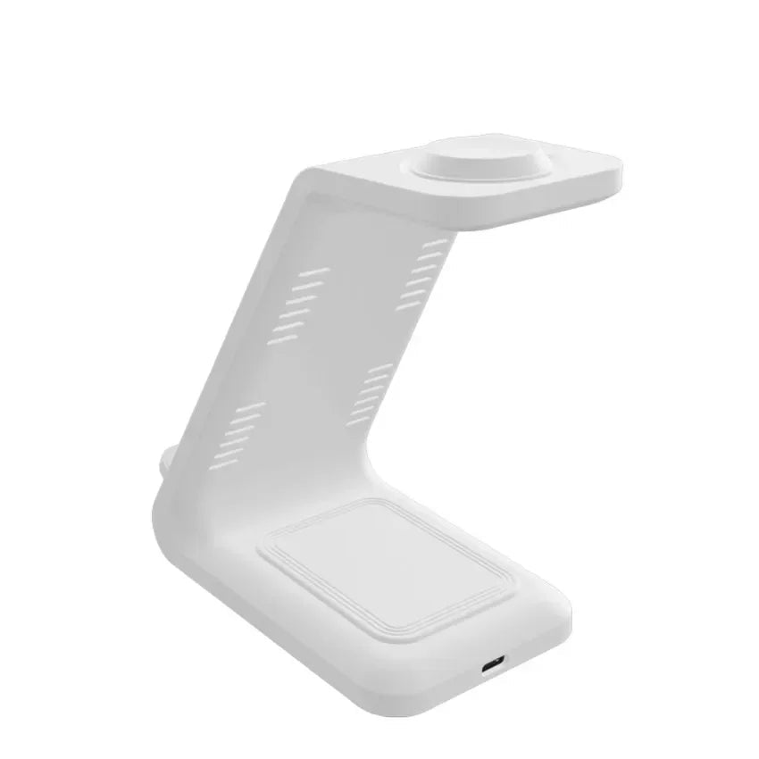 30W 3 In 1 Wireless Charger Stand Dock For iPhone 15 14 13 12 11 XS Apple Watch 8 7 AirPods Induction Fast Charging Station - Reinvent Yourself