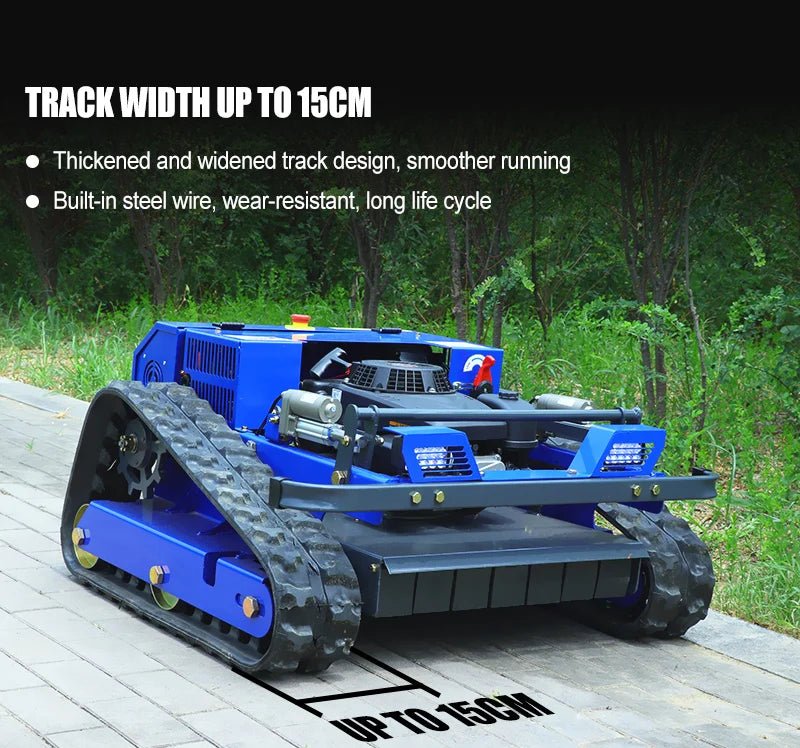 550mm Self-Propelled Remote-Controlled Lawn Mower for Small Household Gardens Outdoor Maintenance Robot - Reinvent Yourself