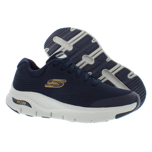 For Men's Arch Fit Running Shoes Color Navy | 100% Authentic Made in China Model MSS-232040NVY by Reinvent Yourself