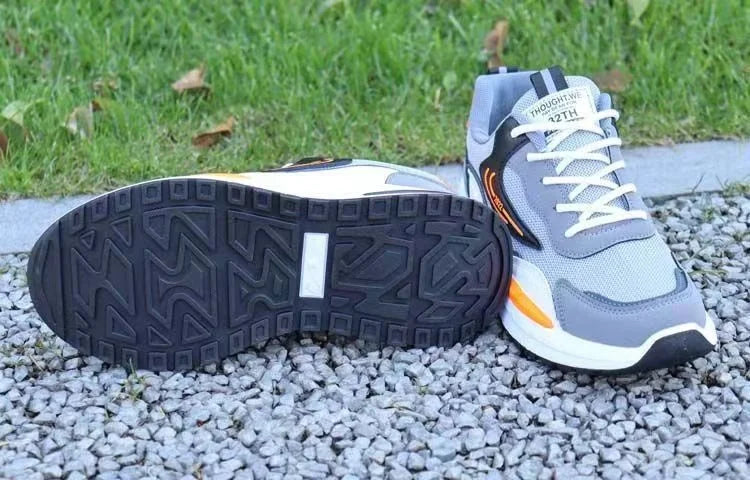 Men's New Design Summer Sports Sneakers PVC Mesh Breathable Shoes with Casual Toe Fashionable PVC Insole Running Winter Season by Reinvent Yourself