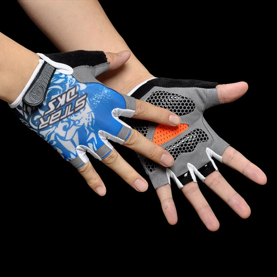Professional Gym Fitness Gloves Power Weight Lifting Women Men Workout Bodybuilding Cycling Half Finger Hand Protector by Reinvent Yourself