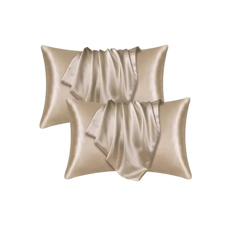 100% Silk Pillowcase Pillow Cover Silky Satin Hair Beauty Pillowcase Comfortable Pillow Case Home Decor Pillow Covers. by Reinvent Yourself