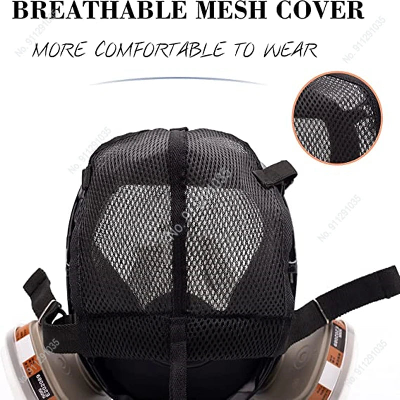 Chemical Gas Mask 6800 Dust Respirator Anti-Fog Full Face Mask Filter For Industrial Acid Gas, Welding Spray Paint Insecticide by Reinvent Yourself