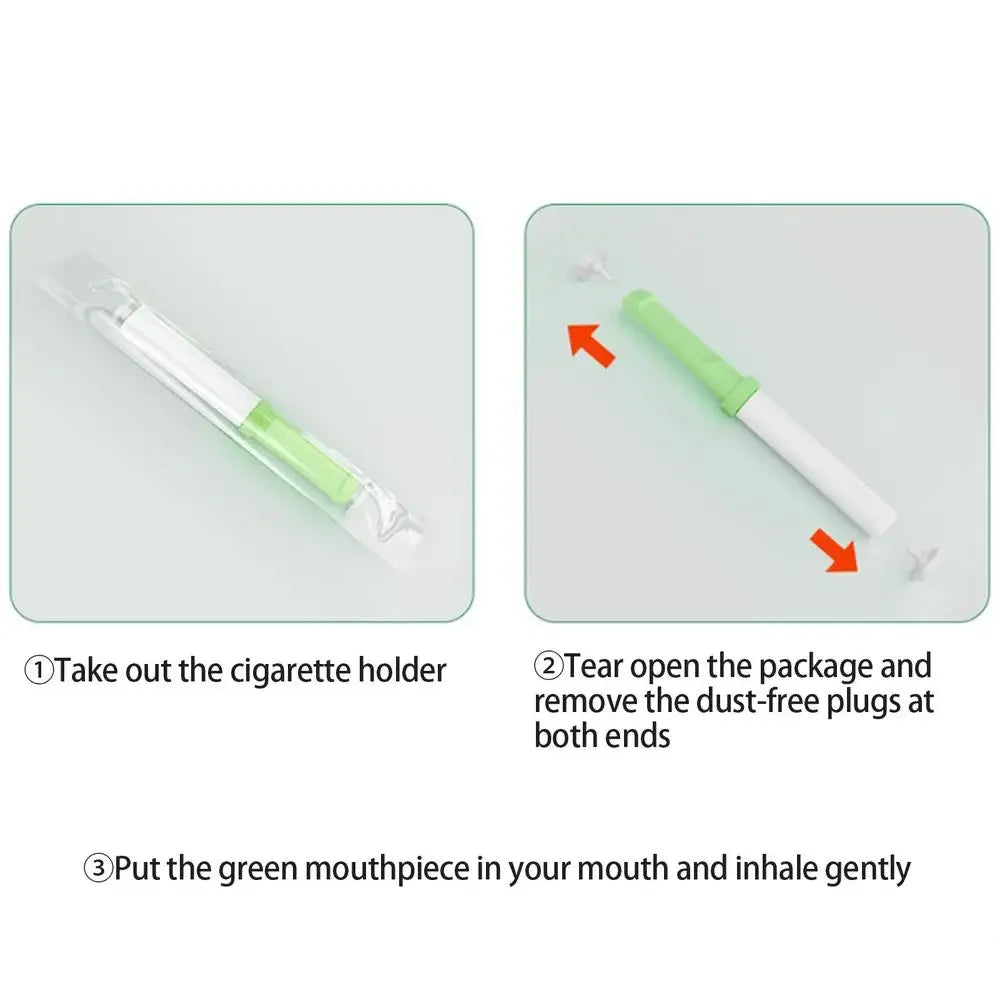 1PC Smokeless Air Inhaler Stop Vaping Aid Non-Electric Inhaler Safe and Healthy Vaping Cessation Aid for Men Cars Trains Travel by Reinvent Yourself