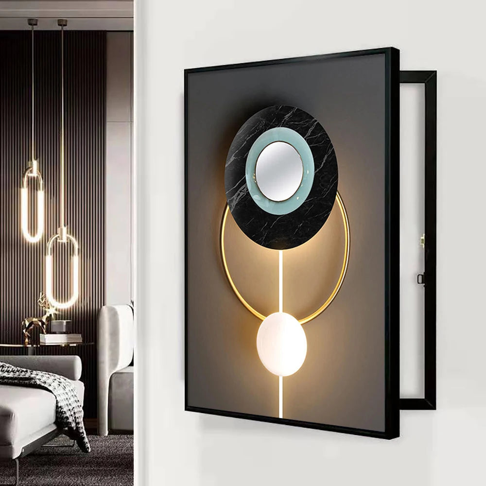 Nordic Home Decor Paintings Picture Posters of Electric Box Switch Covers Creative Anime Wall Art Decortion And Frame Live Room by Reinvent Yourself