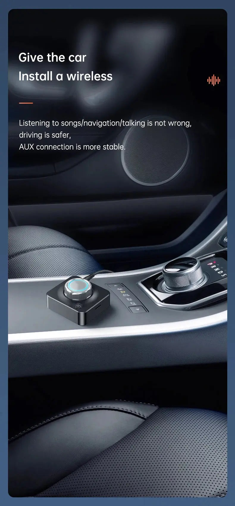 Bluetooth 5.0 Audio Receiver 3D Stereo Music Wireless Adapter TF Card RCA 3.5mm 3.5 AUX Jack For Car Speaker Amplifier Headphone by Reinvent Yourself