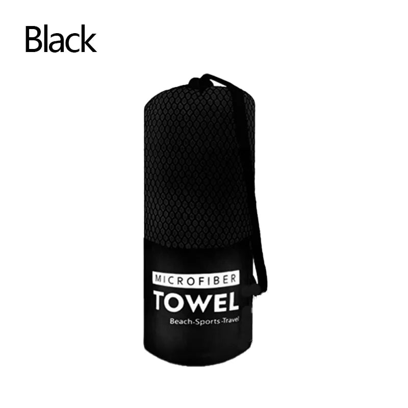 Microfiber Towel Thick Quick Dry Hair Absorbent Large Super Soft and Lightweight Ideal for Travel Sports and Fitness for Yoga by Reinvent Yourself