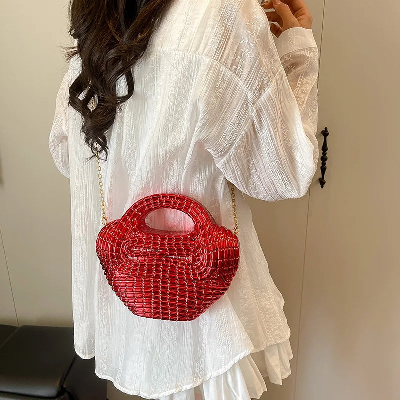 Stylish Acrylic Handbag Designer Crossbody Shoulder Bags Purse for Women Messenger Bag Party and Daily Use by Reinvent Yourself