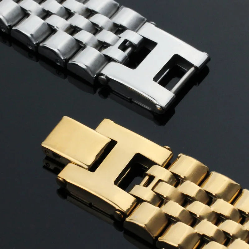 Personalize Custom Name Men Stainless Steel Bracelet watch band Black Smooth Engrave Logo Id Bracelets Gift Jewelry by Reinvent Yourself