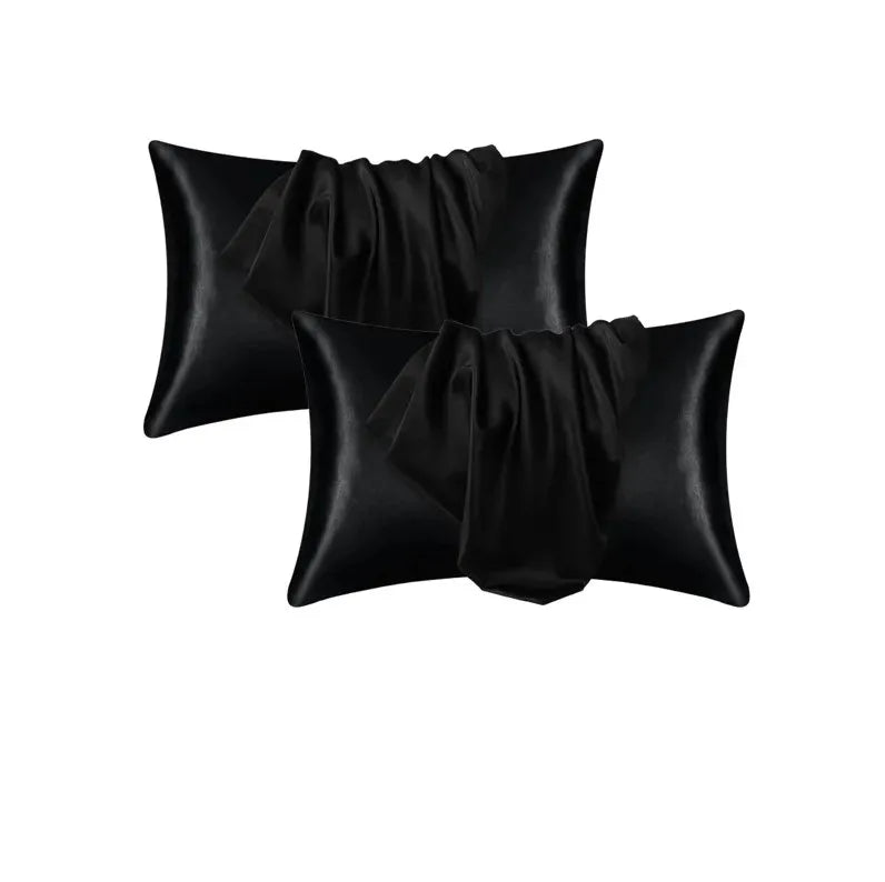 100% Silk Pillowcase Pillow Cover Silky Satin Hair Beauty Pillowcase Comfortable Pillow Case Home Decor Pillow Covers. by Reinvent Yourself
