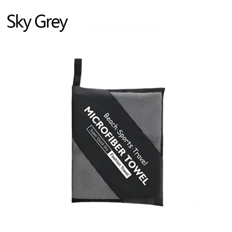 Microfiber Towel Thick Quick Dry Hair Absorbent Large Super Soft and Lightweight Ideal for Travel Sports and Fitness for Yoga by Reinvent Yourself
