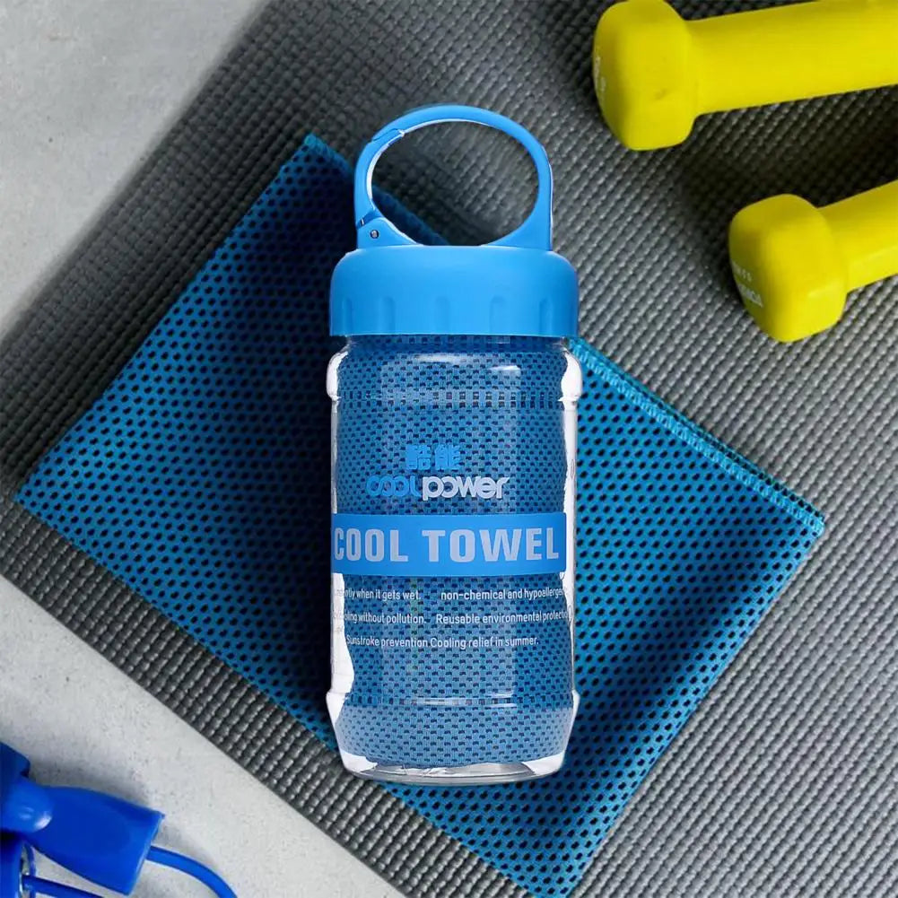 Instant Cooling Towel Quick Dry Sweat Absorption Running Towel Yoga Towel Workout Sports Physical Cooling Gym Fitness Towels by Reinvent Yourself