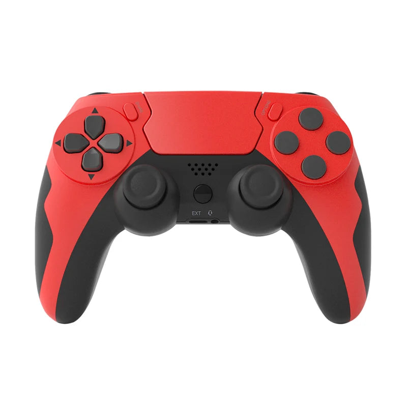 GAMINJA Wireless Controller Bluetooth Gamepad Double Vibration 6Axis Joypad Touchpad Microphone Earphone Port For PS4 PS3 PC by Reinvent Yourself