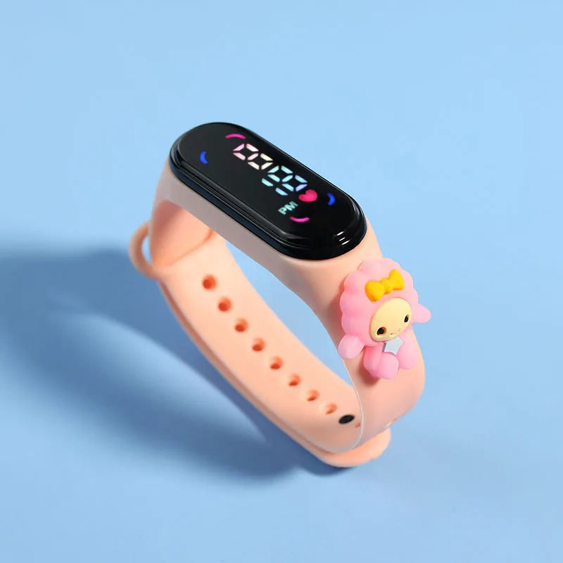 Fashion Mickey Children Watches For Girls Electronic Bracelet Sports Touch LED Spiderman Doll Kids Watch Women Waterproof Clock by Reinvent Yourself