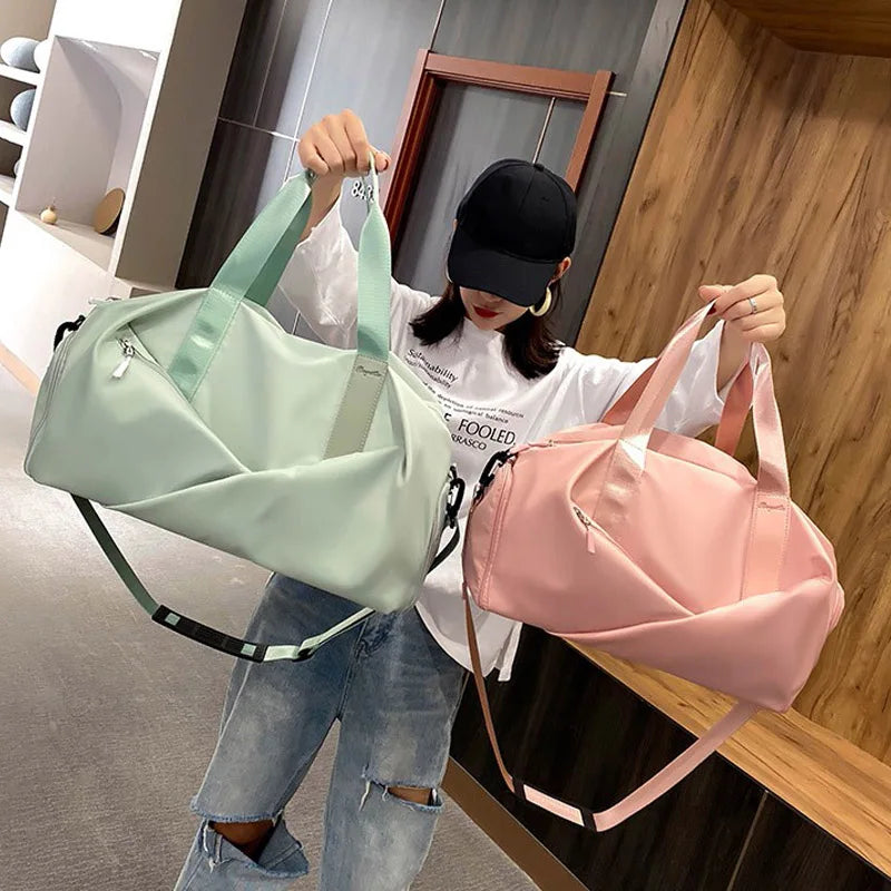 New Women Sports Gym Bag Travel Dry Wet Bags Multifunction Swimming Shoulder Messenger Pack Weekend Fitness Training Handbag by Reinvent Yourself