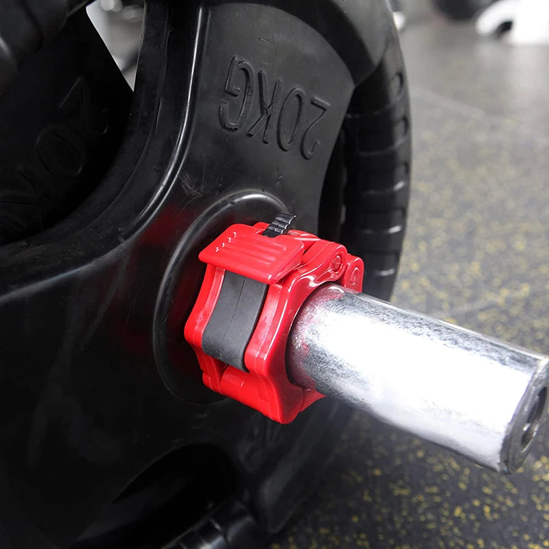 Pro Dumbbell Barbell Bar Clip Collar Barbell Lock Clamps Quick O-Rod Chuck Weight Lifting Bar Gym Dumbbell Fitness Body Building by Reinvent Yourself