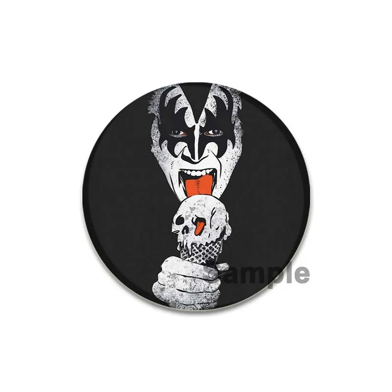 Rock Band Kiss Brooches Enamel Pins Fashion Jewelry Accessoris Singer Brooch for Backpack Clothe Decoration Lapel Badge Gifts by Reinvent Yourself