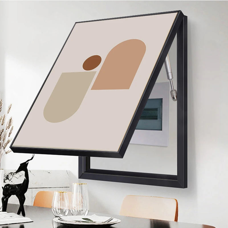 Nordic Home Decor Paintings Picture Posters of Electric Box Switch Covers Creative Anime Wall Art Decortion And Frame Live Room by Reinvent Yourself