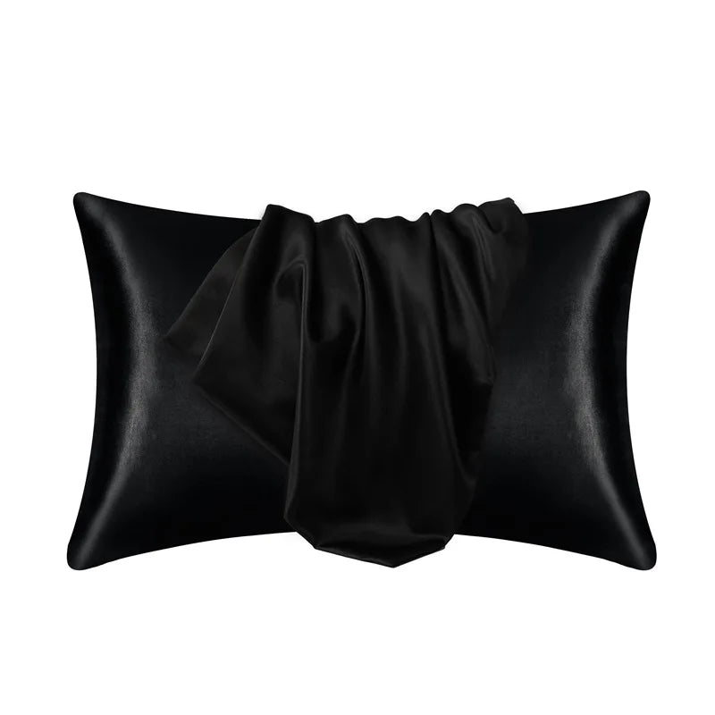 100% Silk Pillowcase Pillow Cover Silky Satin Hair Beauty Pillowcase Comfortable Pillow Case Home Decor Pillow Covers. by Reinvent Yourself