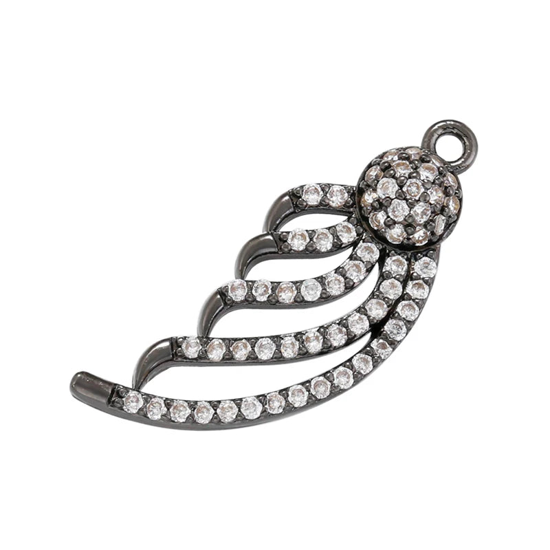 ZHUKOU whale charms for jewelry making crown pendants for handmade jewelry making supplies accessories wholesale VD1247 by Reinvent Yourself