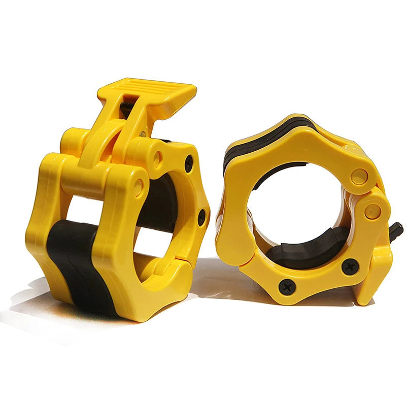 Pro Dumbbell Barbell Bar Clip Collar Barbell Lock Clamps Quick O-Rod Chuck Weight Lifting Bar Gym Dumbbell Fitness Body Building by Reinvent Yourself