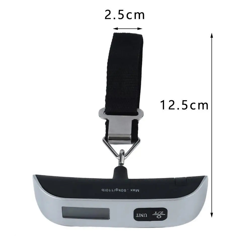 Luggage Scale 110lb 50kg Digital Handheld Portable Hanging Baggage Scale for Travel Suitcase Weight Scale by Reinvent Yourself