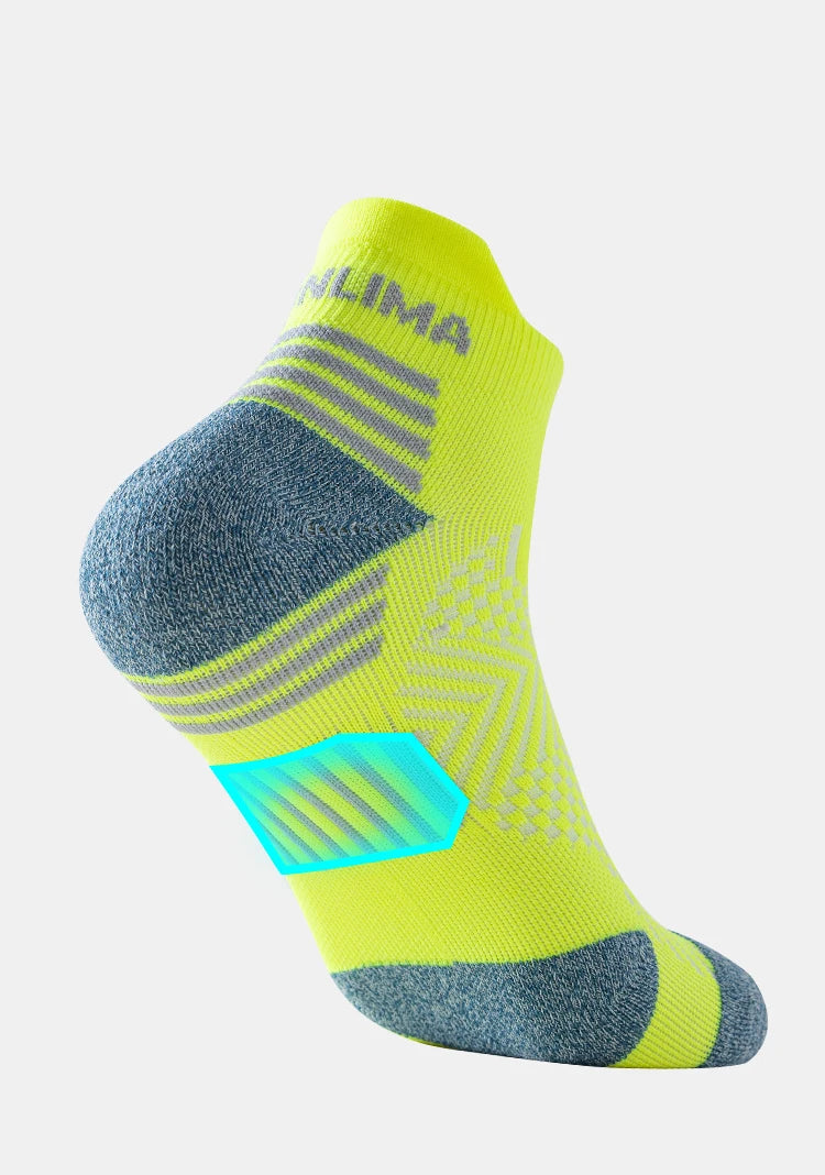 3 Pairs Marathon Socks Men Women Professional Sport Ankle Running Socks Thickened Cushioned Tube Low Cut Fitness Short Sock Mesh by Reinvent Yourself