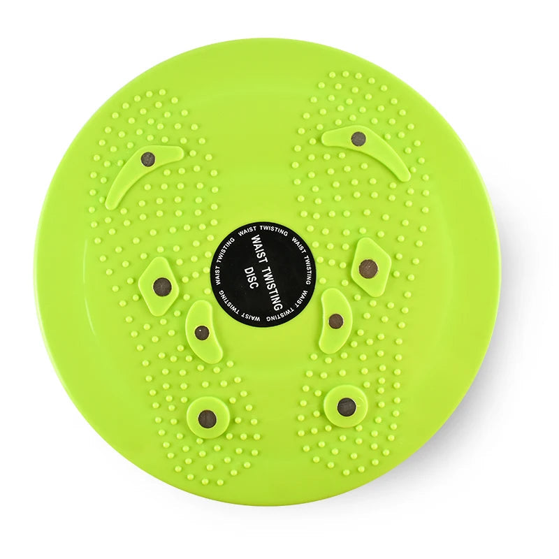 Waist Twisting Disc Unisex Waist Trainer Abdominal Exercise Foot Massage Plate Workout Home Gym Body Building Fitness Equipment by Reinvent Yourself