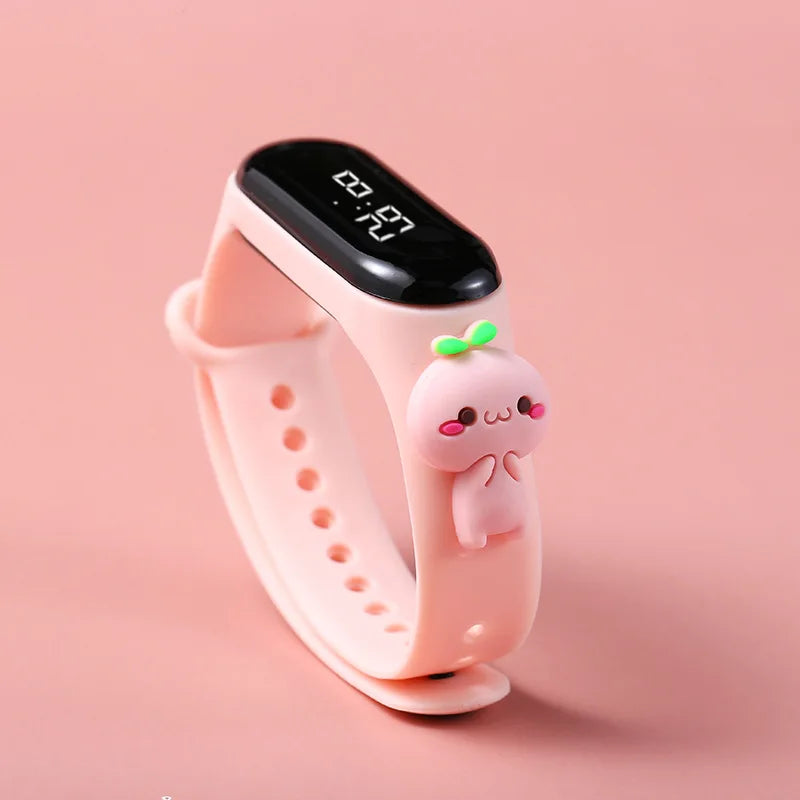 Fashion Mickey Children Watches For Girls Electronic Bracelet Sports Touch LED Spiderman Doll Kids Watch Women Waterproof Clock by Reinvent Yourself