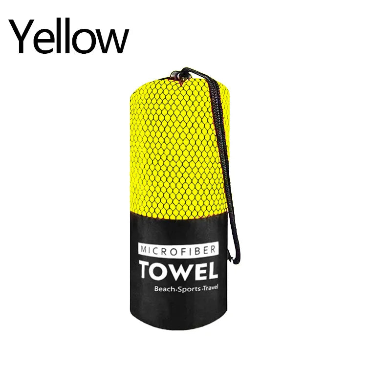 Microfiber Towel Thick Quick Dry Hair Absorbent Large Super Soft and Lightweight Ideal for Travel Sports and Fitness for Yoga by Reinvent Yourself