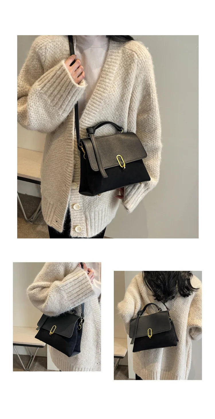 Bags for Women Trendy All Match Y2k Aesthetic Casual Shoulder Bag Vintage Fashion Luxury Design Office Lady Handbags Crossbody by Reinvent Yourself