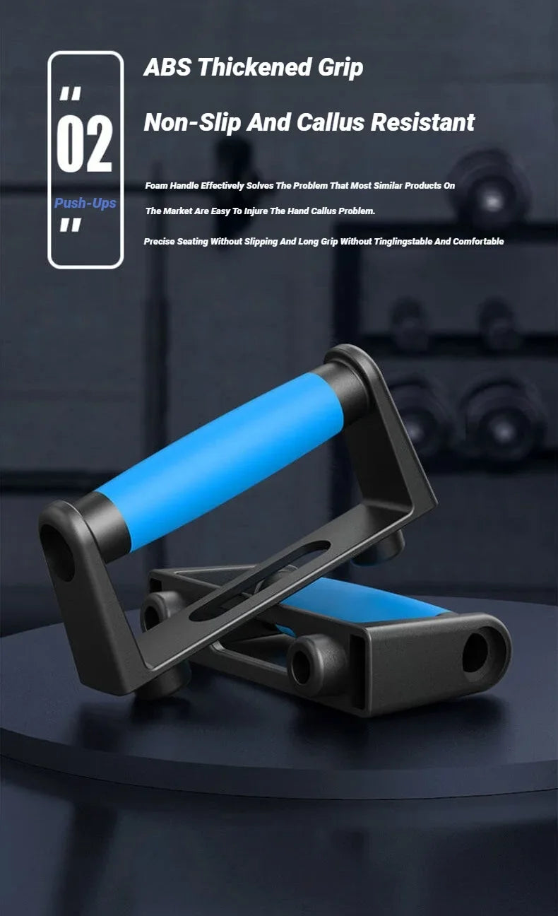Portable Multifunctional Push-up Board Set With Handles Foldable Fitness Equipment For Chest Abdomen Arms And Back Training by Reinvent Yourself