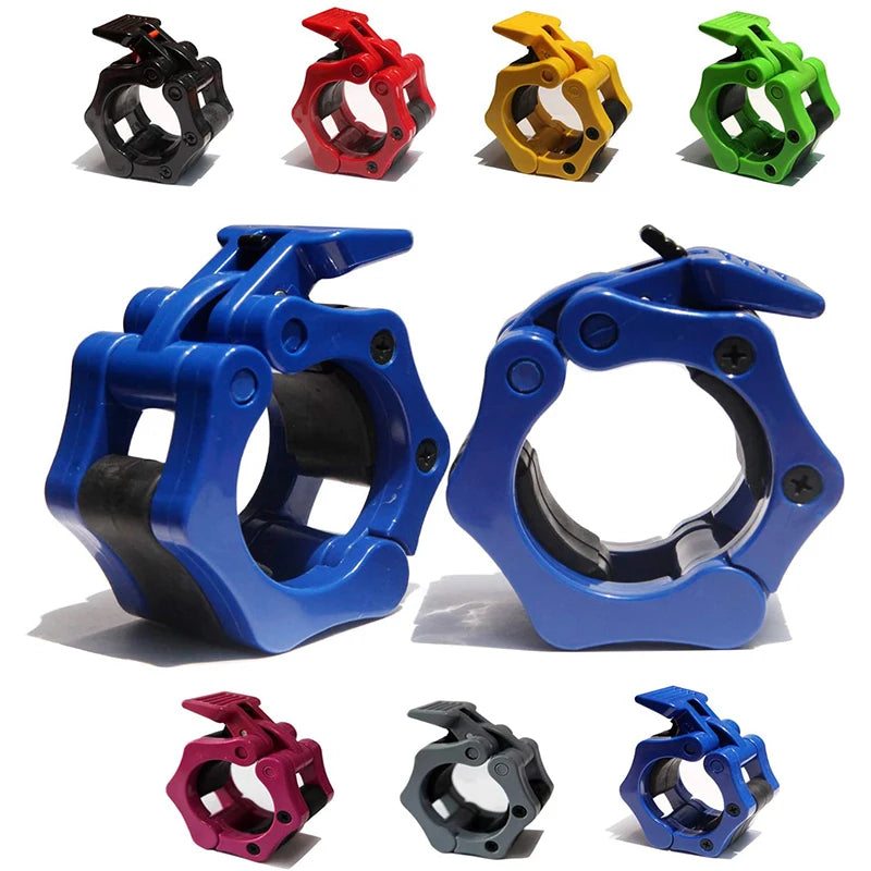 Pro Dumbbell Barbell Bar Clip Collar Barbell Lock Clamps Quick O-Rod Chuck Weight Lifting Bar Gym Dumbbell Fitness Body Building by Reinvent Yourself