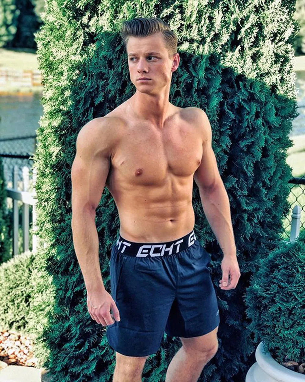 Summer Casual Shorts Men Bodybuilding Quick Dry Bermuda Gym Fitness Running Training Pants Male Beach Swimming Trunks Bottoms by Reinvent Yourself