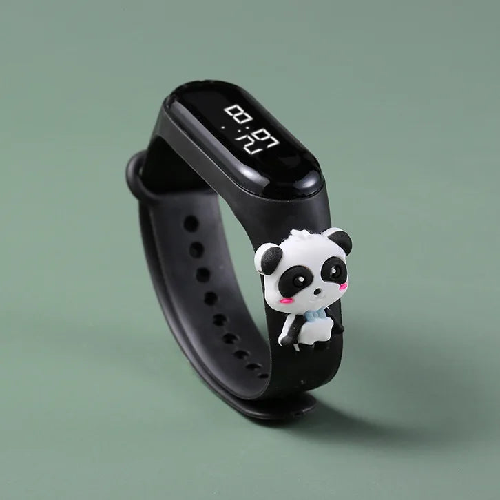 Fashion Mickey Children Watches For Girls Electronic Bracelet Sports Touch LED Spiderman Doll Kids Watch Women Waterproof Clock by Reinvent Yourself