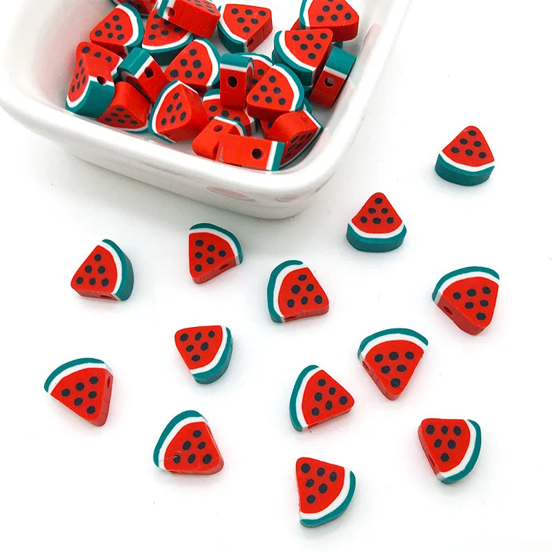 100/1000Pcs Flower Polymer Clay Beads Pattern Round Polymer Clay Beads for Jewelry Making Findings, Bracelet Accessories by Reinvent Yourself