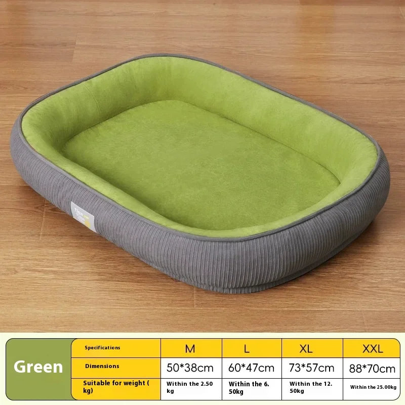 Pet Kennel Four Seasons Universal Removable and Washable Medium Small Dog Winter Warm Winter Dog Sleeping Mat Cat Nest by Reinvent Yourself